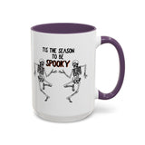 Tis The Season To Be Spooky Accent Coffee Mug- 11/15 oz