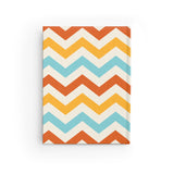 Fall Chevron Hard Cover Journal- Blank
