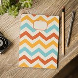 Fall Chevron Softcover Journal