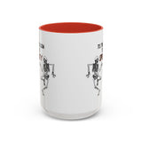 Tis The Season To Be Spooky Accent Coffee Mug- 11/15 oz