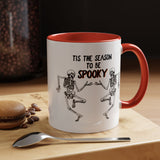 Tis The Season To Be Spooky Accent Coffee Mug- 11/15 oz