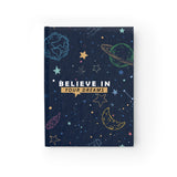 Believe in Your Dreams Hardcover Journal- Ruled
