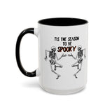 Tis The Season To Be Spooky Accent Coffee Mug- 11/15 oz