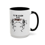 Tis The Season To Be Spooky Accent Coffee Mug- 11/15 oz