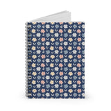 Twilight Blooms Spiral Notebook