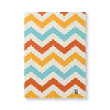 Fall Chevron Softcover Journal