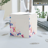 Colorful Butterfly Note Cube