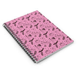 Hexes and Hearts Spiral Notebook