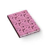 Hexes and Hearts Hardcover Journal- Ruled