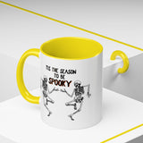 Tis The Season To Be Spooky Accent Coffee Mug- 11/15 oz