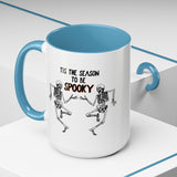Tis The Season To Be Spooky Accent Coffee Mug- 11/15 oz