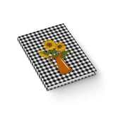 Country Blooms Hardcover Journal- Ruled