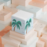 Playful Palms Note Cube