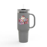 Spooky Teacher 40oz Travel Mug with Handle