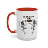Tis The Season To Be Spooky Accent Coffee Mug- 11/15 oz
