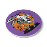 Halloween RAWR! Ceramic Coaster