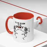 Tis The Season To Be Spooky Accent Coffee Mug- 11/15 oz
