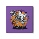 Halloween RAWR! Ceramic Coaster
