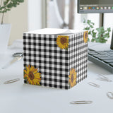 Country Blooms Note Cube