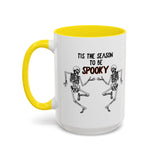 Tis The Season To Be Spooky Accent Coffee Mug- 11/15 oz