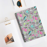 Neon Genius Spiral Notebook