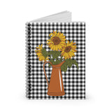 Country Blooms Spiral Notebook