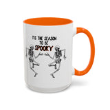 Tis The Season To Be Spooky Accent Coffee Mug- 11/15 oz