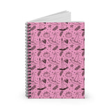 Hexes and Hearts Spiral Notebook