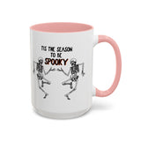 Tis The Season To Be Spooky Accent Coffee Mug- 11/15 oz