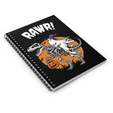 Halloween RAWR! Spiral Notebook
