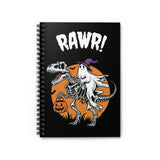 Halloween RAWR! Spiral Notebook