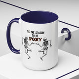 Tis The Season To Be Spooky Accent Coffee Mug- 11/15 oz