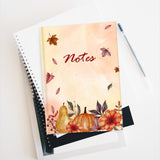 Autumn Glow Hardcover Journal- Ruled