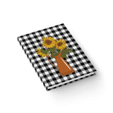 Country Blooms Hardcover Journal-Blank