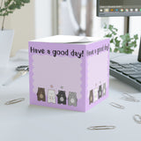 Bear Buddies Note Cube