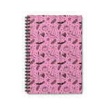 Hexes and Hearts Spiral Notebook