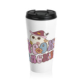Spooky Teacher Travel Coffee Mug