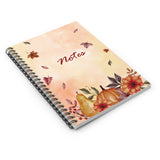 Autumn Glow Spiral Notebook