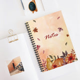 Autumn Glow Spiral Notebook