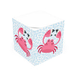 Crabby Chic Note Cube
