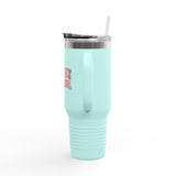 Spooky Teacher 40oz Travel Mug with Handle