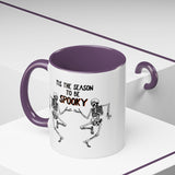 Tis The Season To Be Spooky Accent Coffee Mug- 11/15 oz