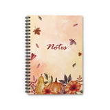 Autumn Glow Spiral Notebook