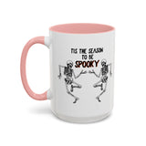 Tis The Season To Be Spooky Accent Coffee Mug- 11/15 oz