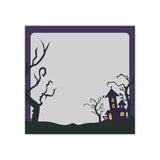 Haunted Graveyard Post-it® Note Pads