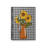 Country Blooms Spiral Notebook