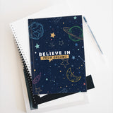 Believe in Your Dreams Hardcover Journal- Ruled