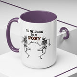 Tis The Season To Be Spooky Accent Coffee Mug- 11/15 oz