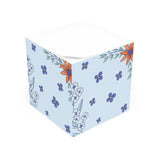 Summer Time Blues Note Cube