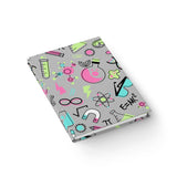 Neon Genius Hardcover Journal- Ruled